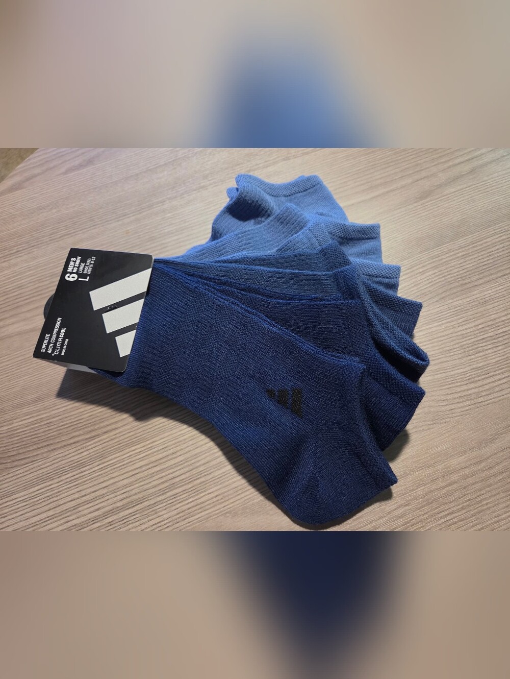 Adidas Men's No-Show Athletic Socks